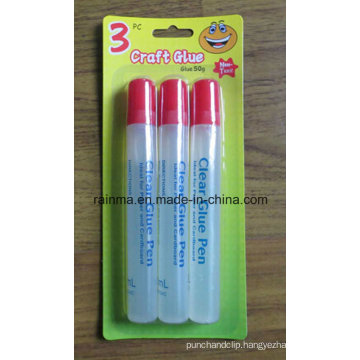 Non-Toxic Clear Liquid Glue Pen for Stationery Supply
